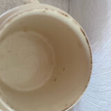 Hand-painted Sarreguemines pot