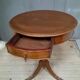 English pedestal table