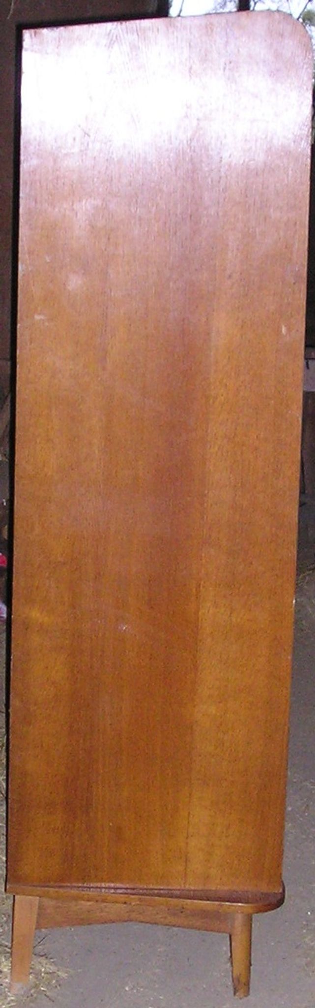 Secretary cabinet, oak veneer 1960