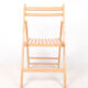 Chaise pliante rétro vintage de cuisine scandinave