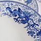 Set of 4 Boch la Louvière Dragon deep plates