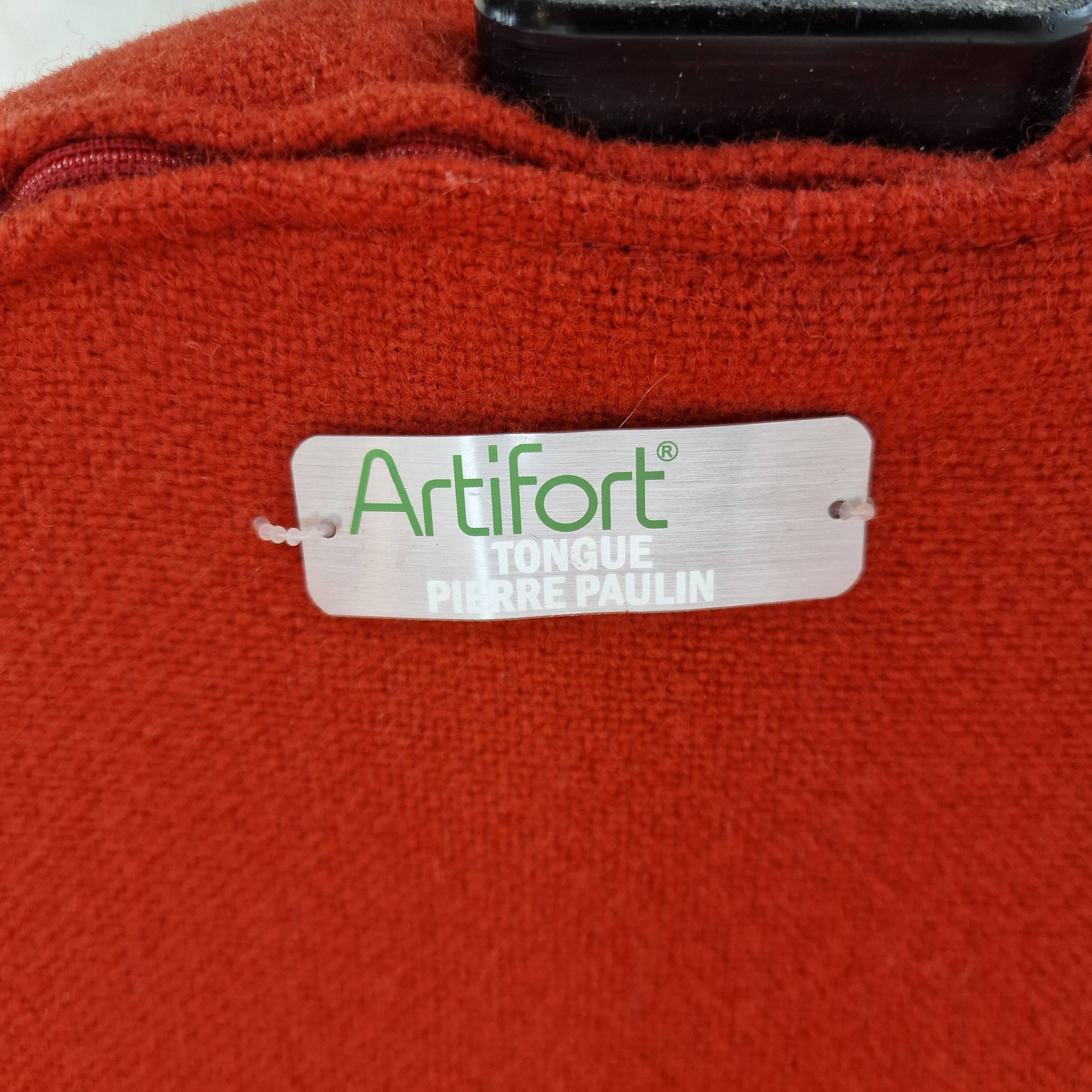 Mid-Century Tongue Lounge Chair by Pierre Paulin for Artifort, 1960s