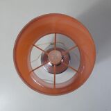 Vintage pink and silver lamp