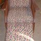 Fauteuil Morris à dossier inclinable art deco