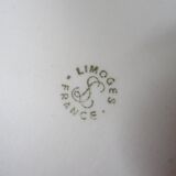 Large rectangular flat Limoges