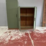 Asymmetrical wardrobe from the 1950s.