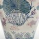 Pair of Baluster Vases Chinese Porcelain - Lotus & Carp - H35cm