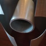 Wall lamp vintage double steel brush style space age