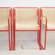4 stackable chairs Gastone Rinaldi Thema Italy