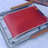 70's vintage fabric folding armchair