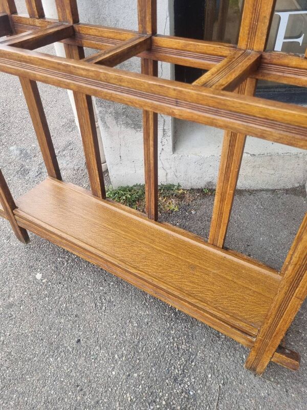 Ancien porte manteau vestiaire vintage