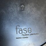 1960s vintage desk lamp Fase Faro Madrid orange - 52 cm