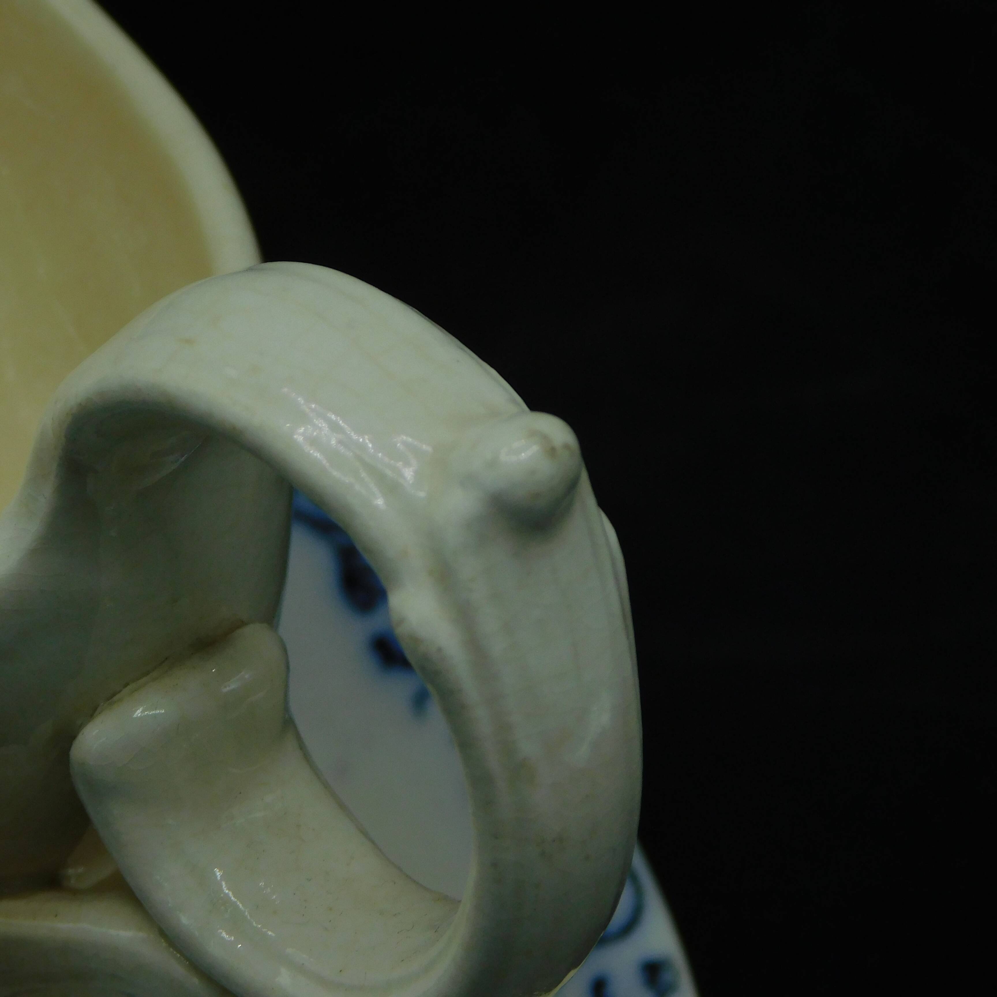 Saucière Art Nouveau, Terre de Fer, poppies