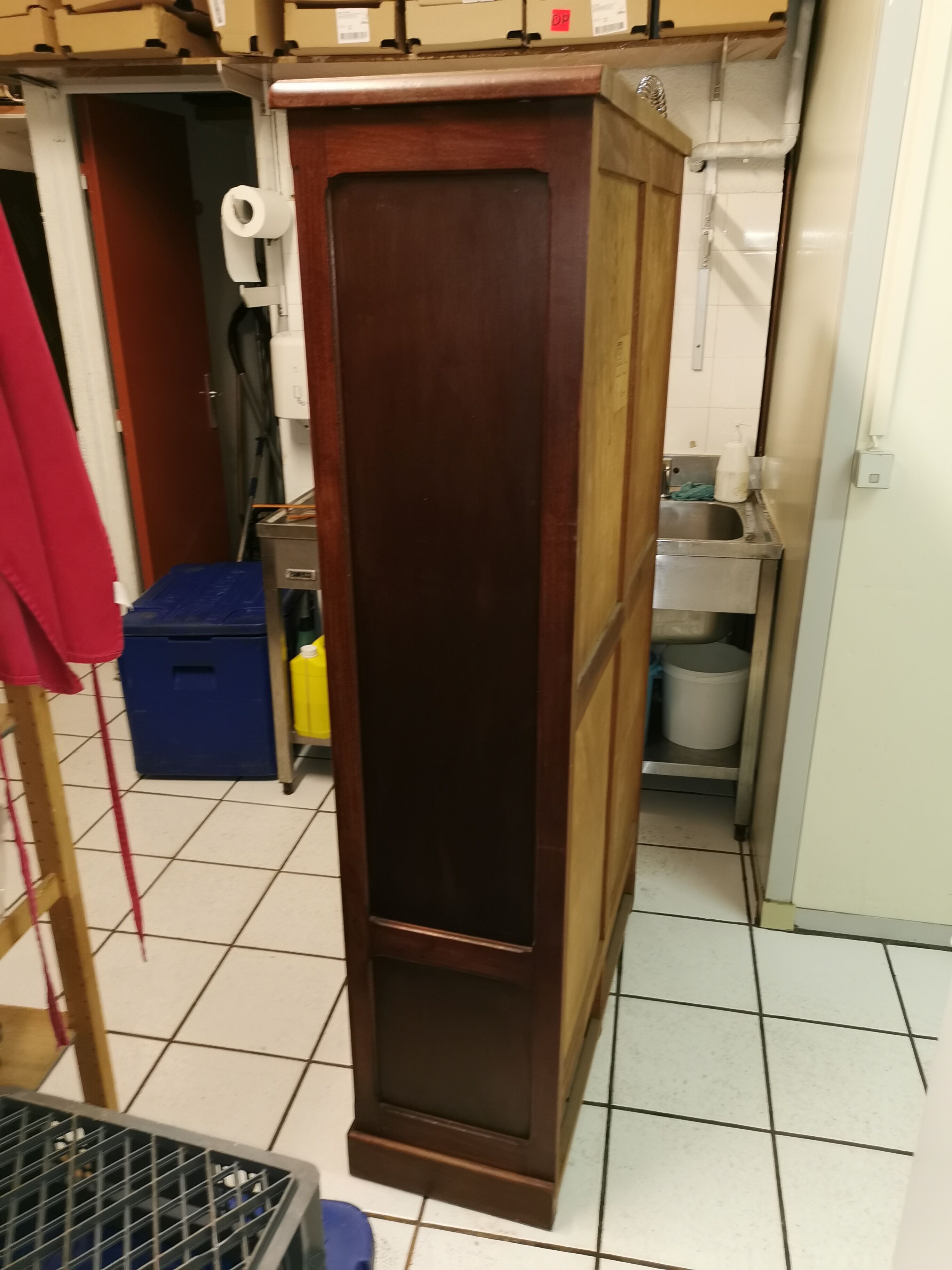 Furniture double curtain binder