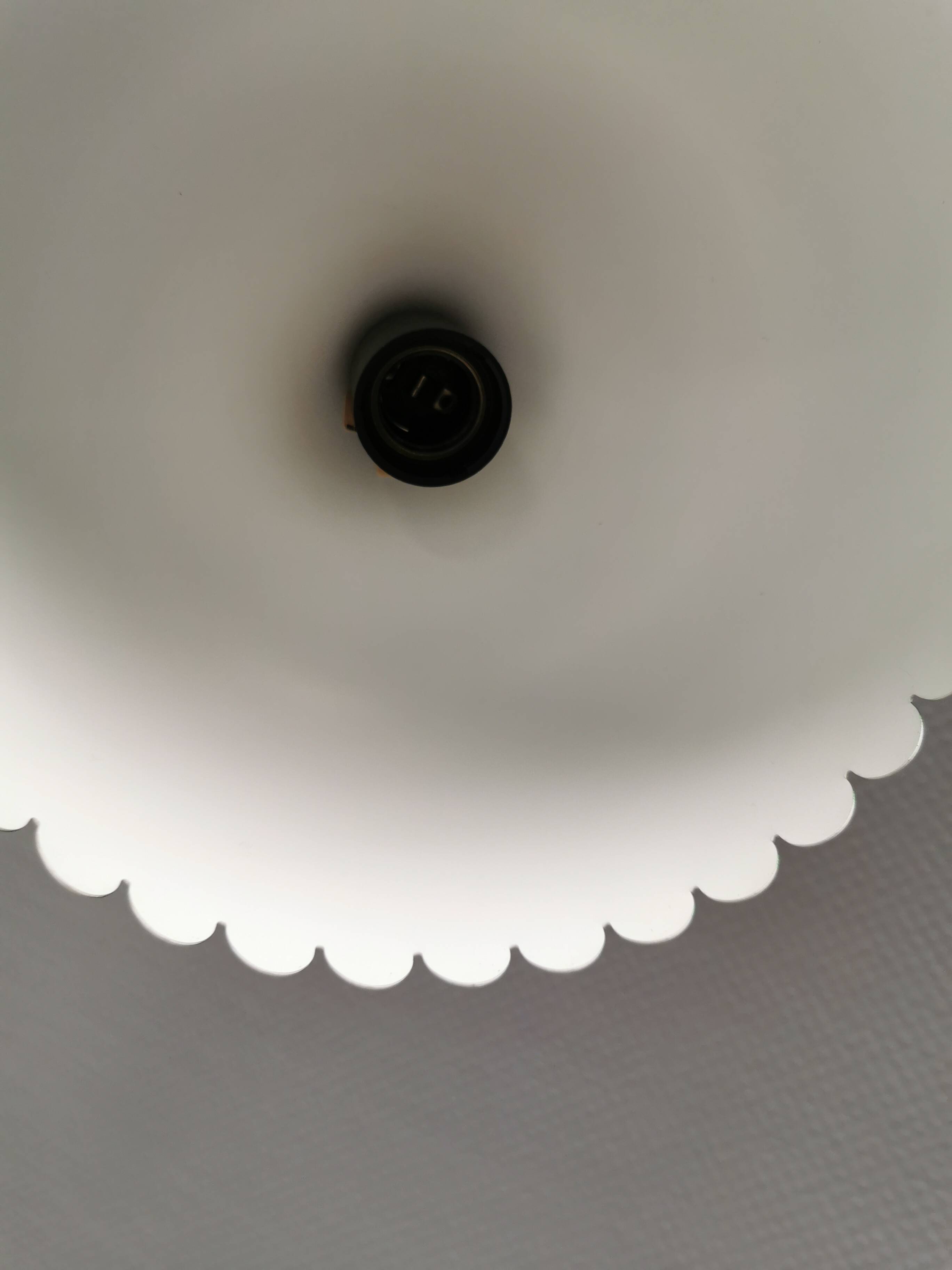 Fog & Mørup hanging lamp, model ‘Markise’, Denmark, 1960s–70s