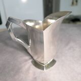 Art Deco pitcher Gallia Christofle by Louis Sue and Mare, silver-plated metal.