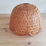 Rattan pendant light