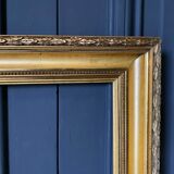Gild frame nineteenth stucco decor of rinceaux