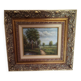 Tableau ancien signé