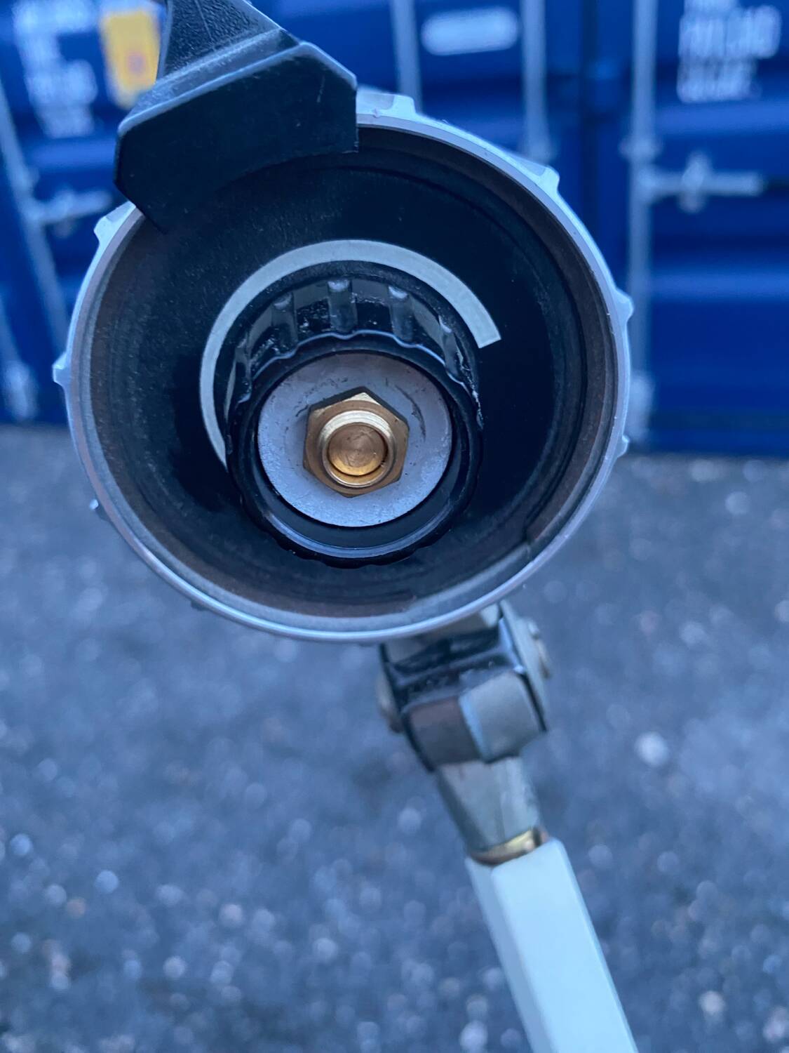 Vintage medical examination lamp on stand – Industrial style