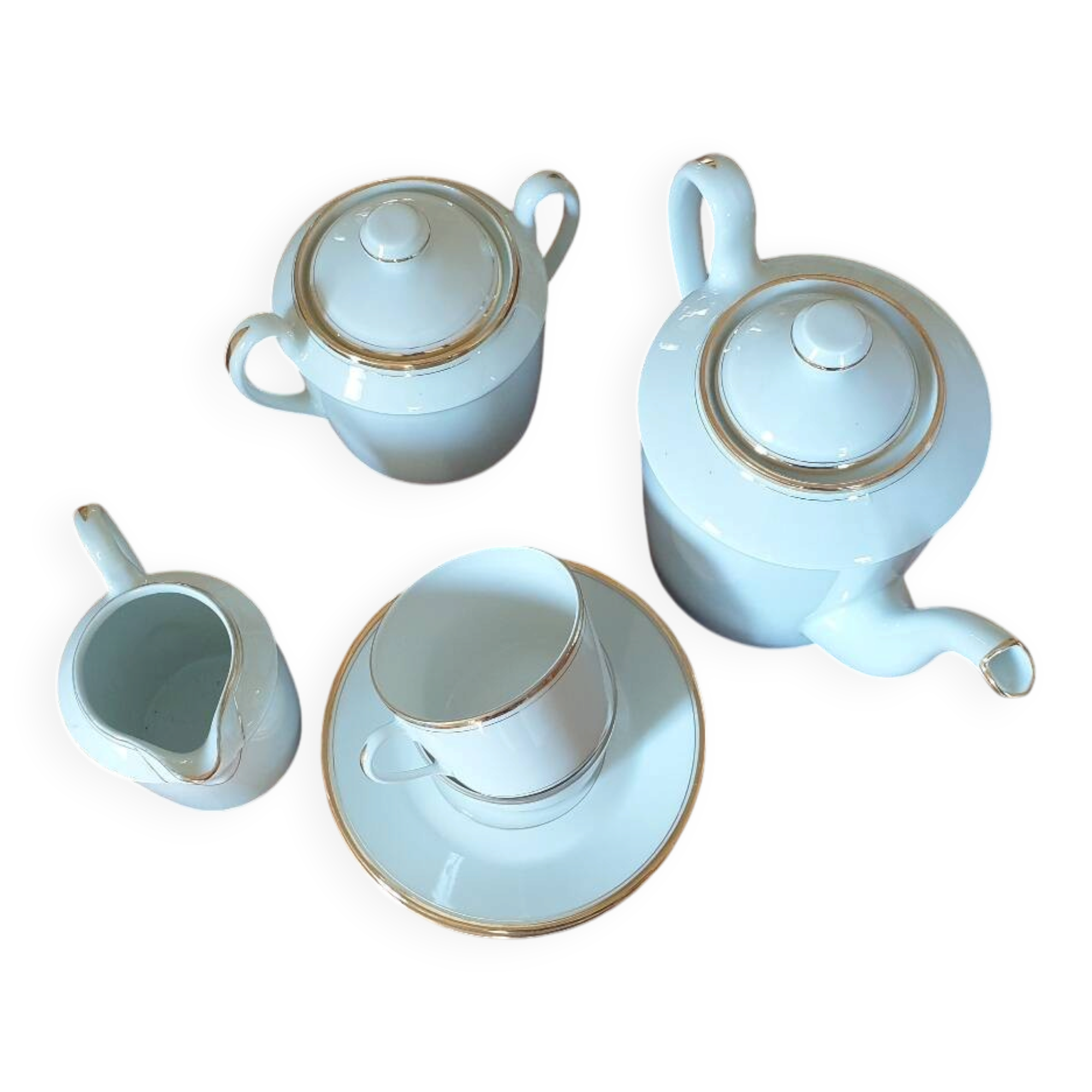 Porcelain coffee service
