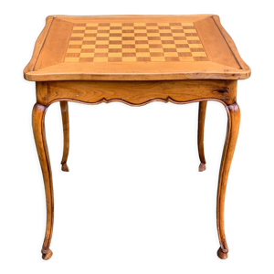 Table à jeux de style Louis XV