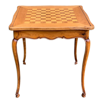 Table à jeux de style Louis XV