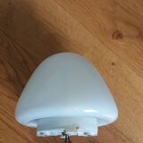 Opaline glass wall lamp