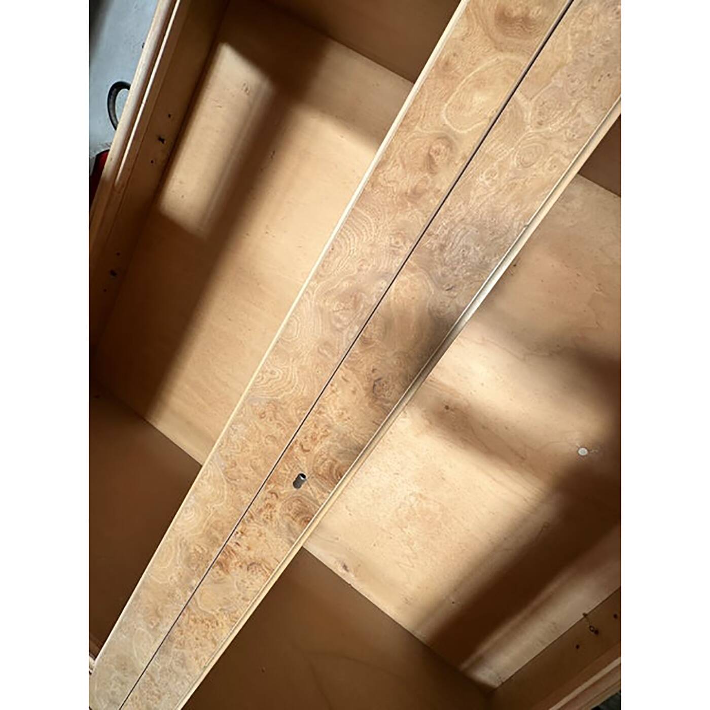 Italian Natural Cabinet With Briar Drawer