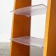 Etagère postmoderne en bois, métal et plastique de Ezech, années 1980