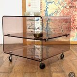 Smoked Plexiglas table