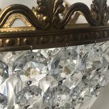 Crystal tassel chandelier