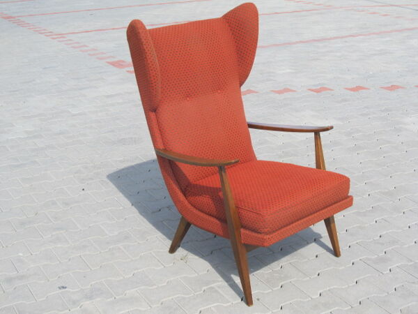 Fauteuil Wing chair Knoll Antimott
