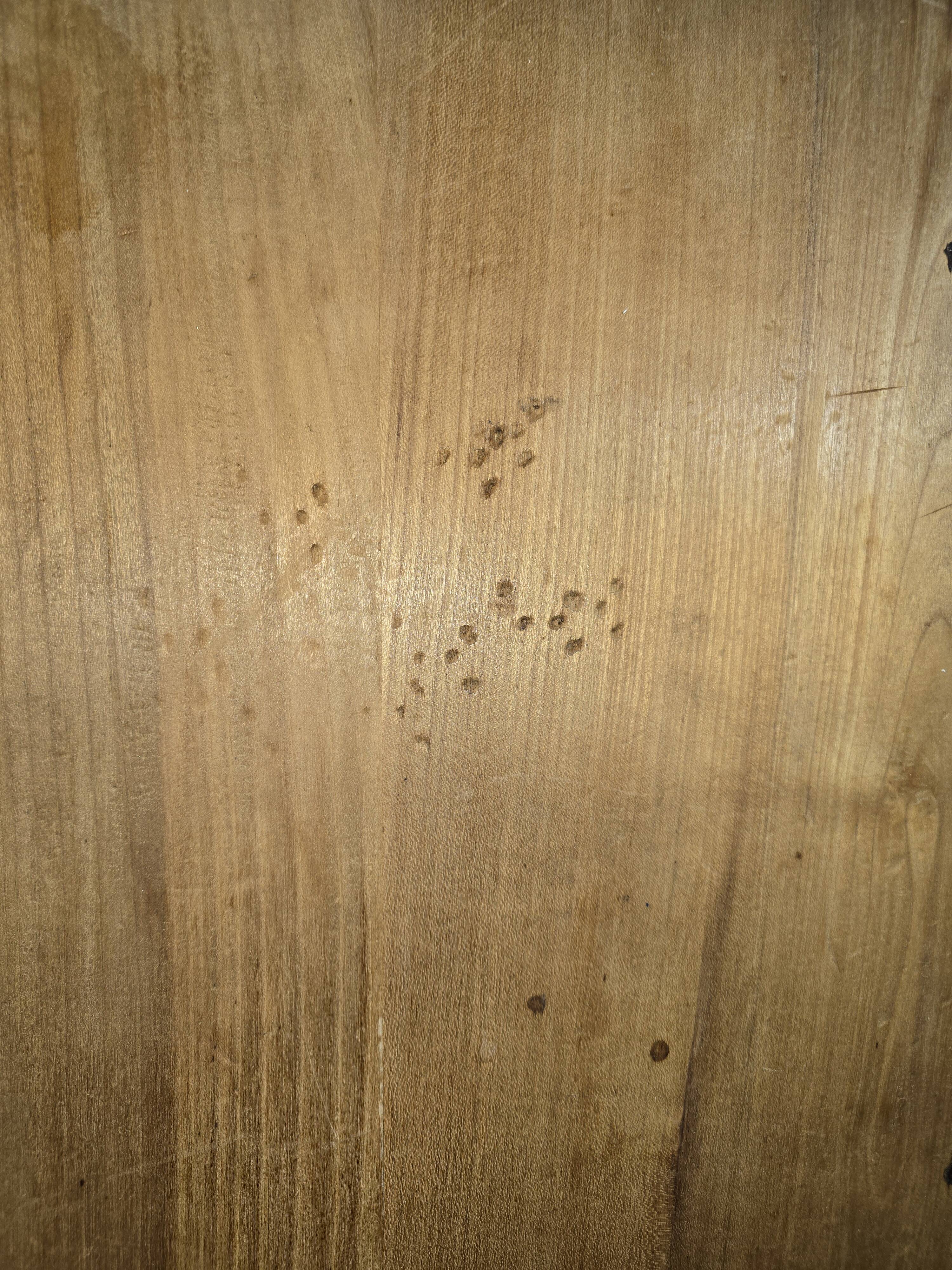 old cherry farmhouse table