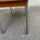 Table de cuisine extensible en bois et acier Cuisines You France 1980