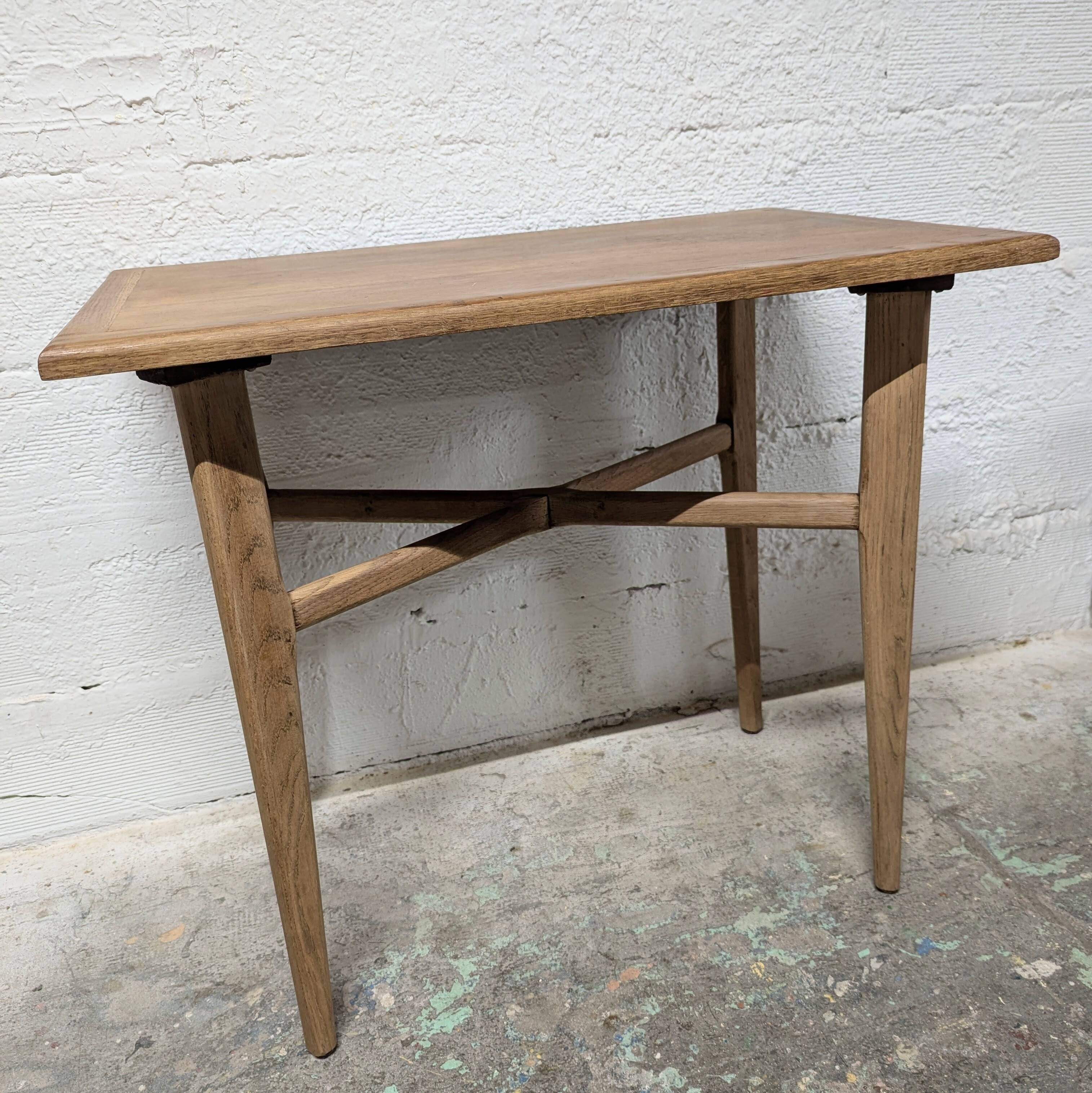 Vintage wooden side table