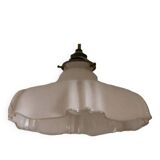 Opaline suspension luminaire