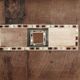 BOX XIXth in wood marquetry and mother-of-pearl