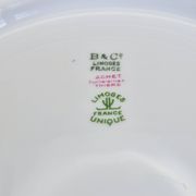 Large round serving dish, semi-deep, Bernardaud Limoges – Art Deco – A718