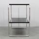 Console tubulaire Bauhaus Marcel Breuer des années 1930, modèle B12, Tchécoslovaquie