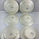 6 assiettes creuses made in france badonviller