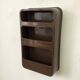 Brown plastic wall shelf Janlin Viaud