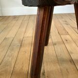 Cowherd stool tripod brutalist style 40s-50s