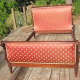 Mahogany empire bed