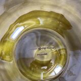 Set of 6 vintage Sarreguemines shell barbotine plates