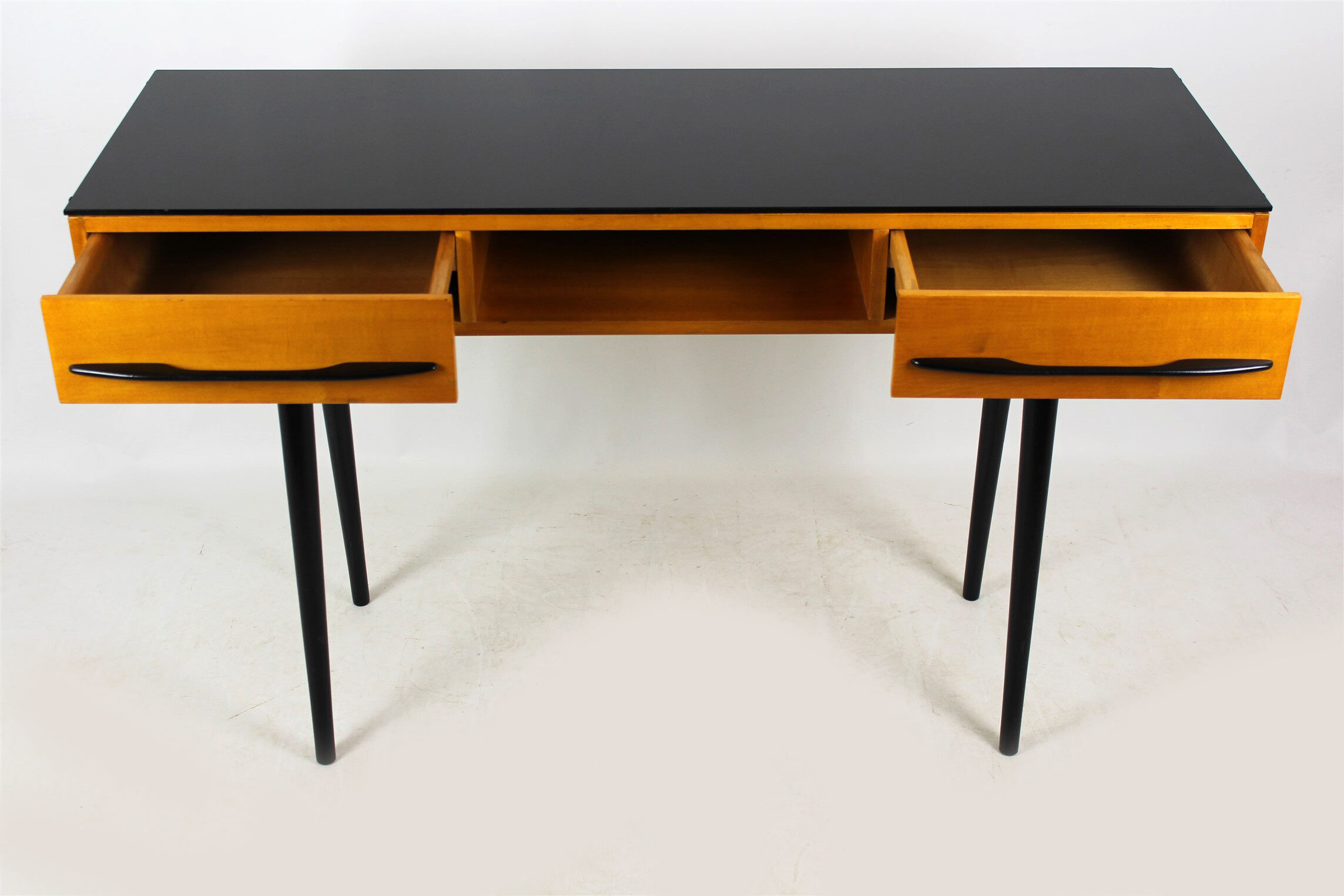 Mid-Century Desk or Console Table by Mojmír Požár for UP Bučovice, 1960s