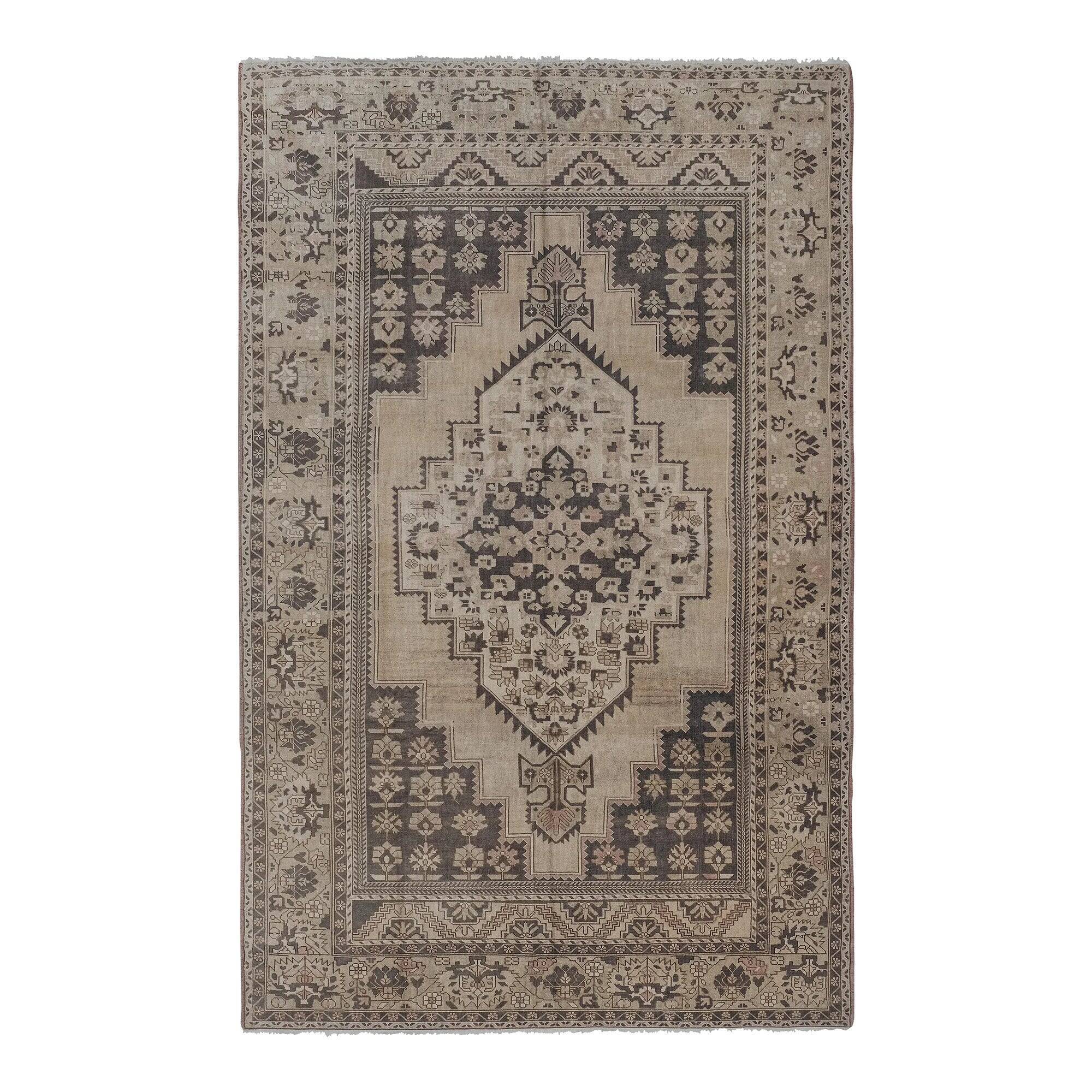 Tapis turc vintage fait main 232x372 cm