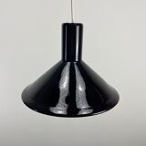 Danish purple glass pendant by Michael Bang for Holmegaard 1972