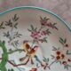 Antique Minton English Porcelain saucer – bird and flowering branch design – Chinese style