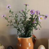 Digoin Vintage Glazed Stoneware Pitcher